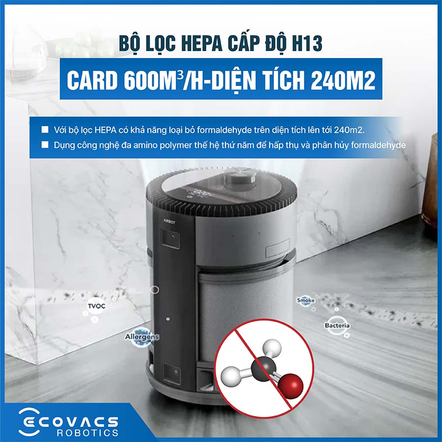Robot lọc không khí Ecovacs Airbot Z1