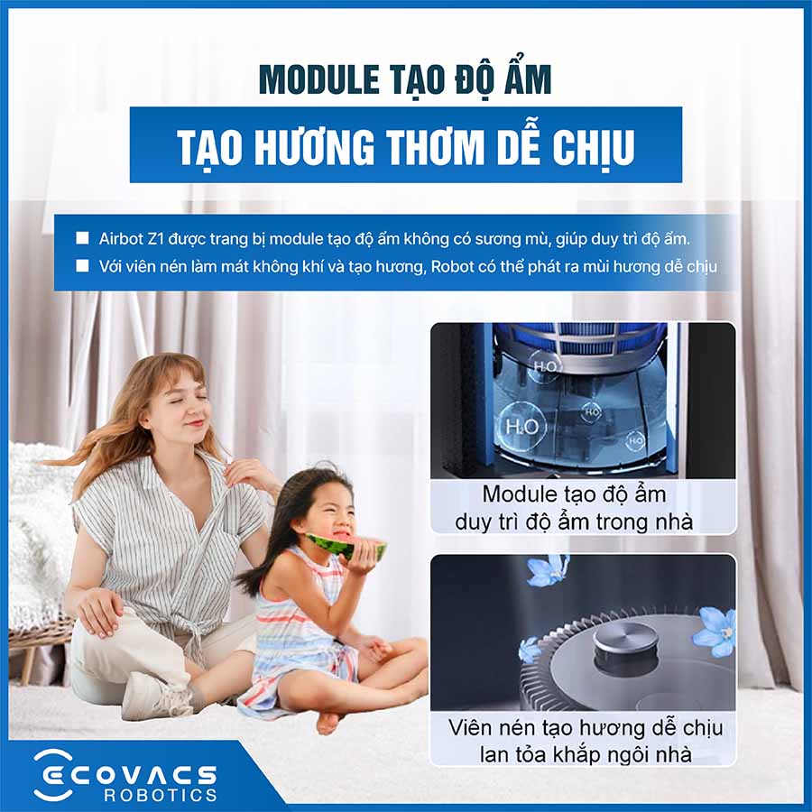 Robot lọc không khí Ecovacs Airbot Z1