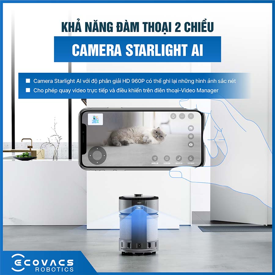 Robot lọc không khí Ecovacs Airbot Z1