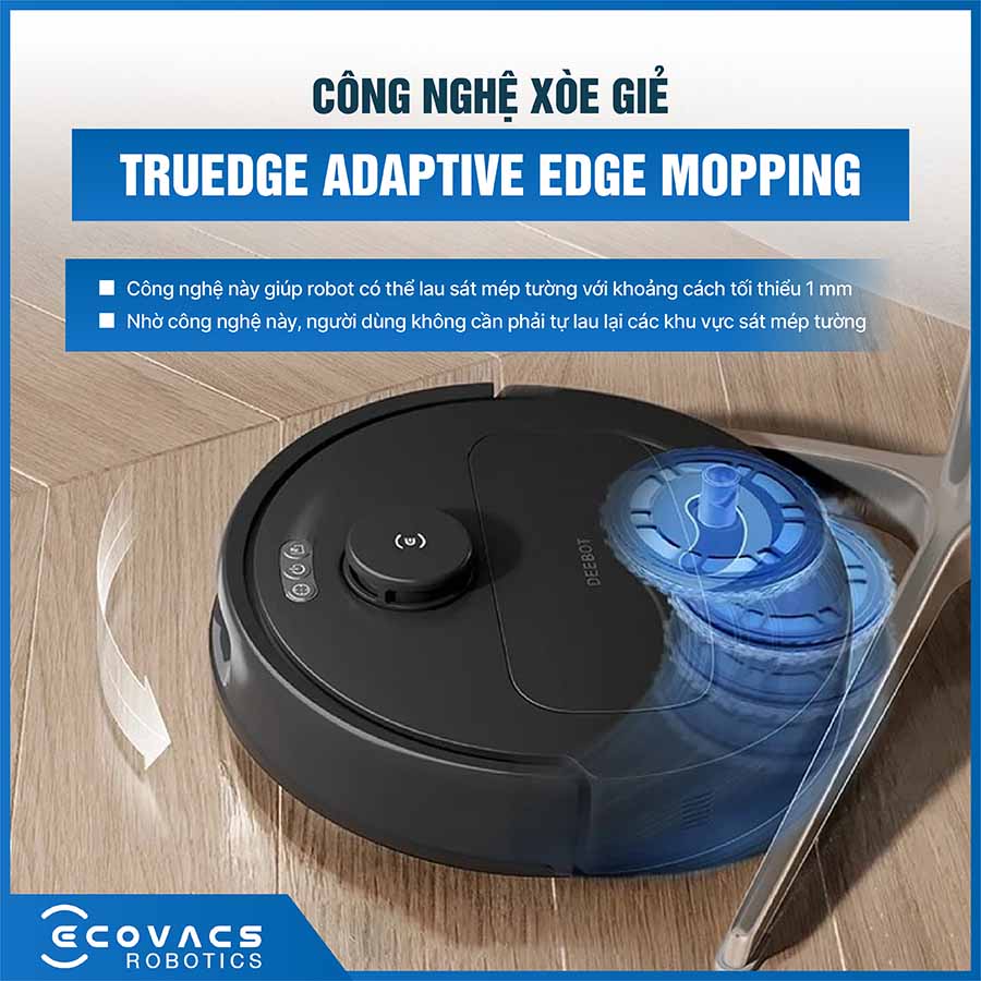 Robot hút bụi lau nhà Ecovacs Deebot N30 Pro Omni
