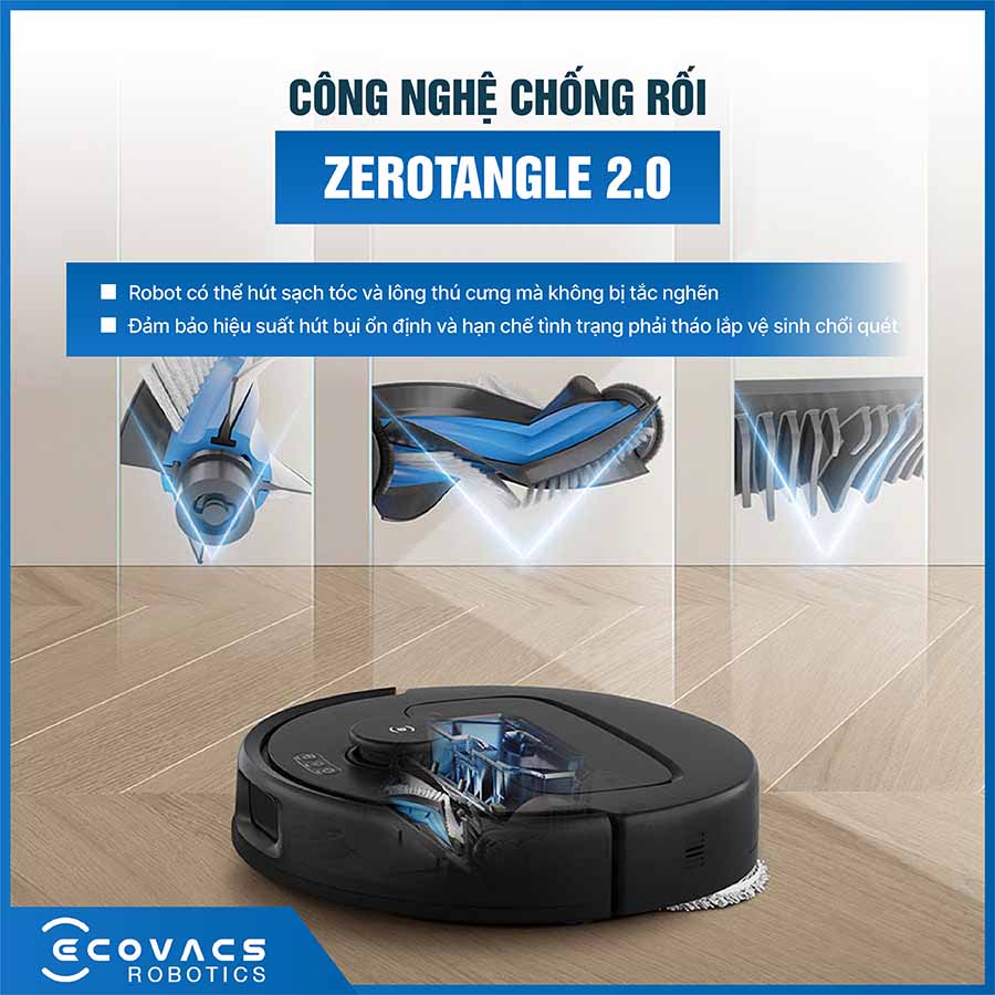 Robot hút bụi lau nhà Ecovacs Deebot N30 Pro Omni