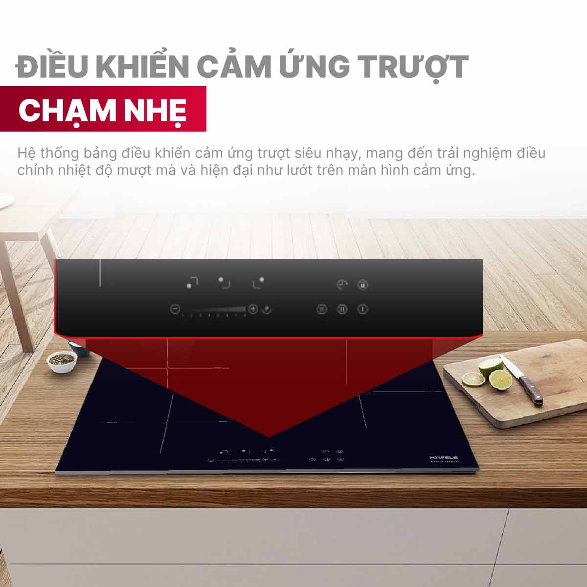 Bếp từ 3 vùng nấu Hafele HC-I6035B 533.09.961