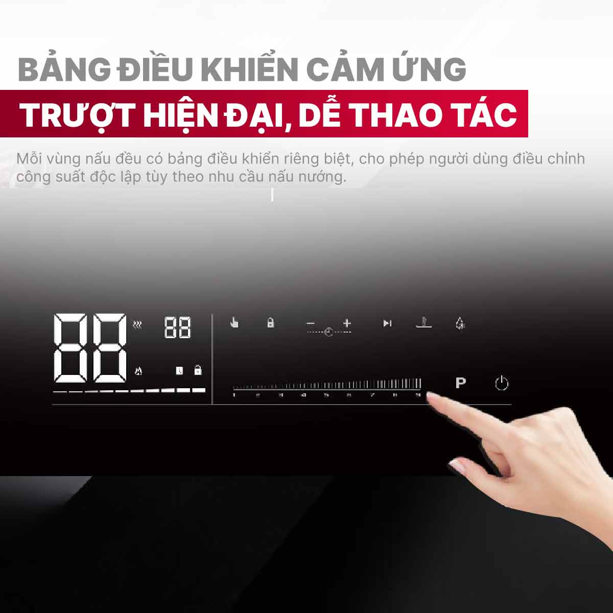 Bếp từ đôi Hafele HC-I7323B 536.61.886