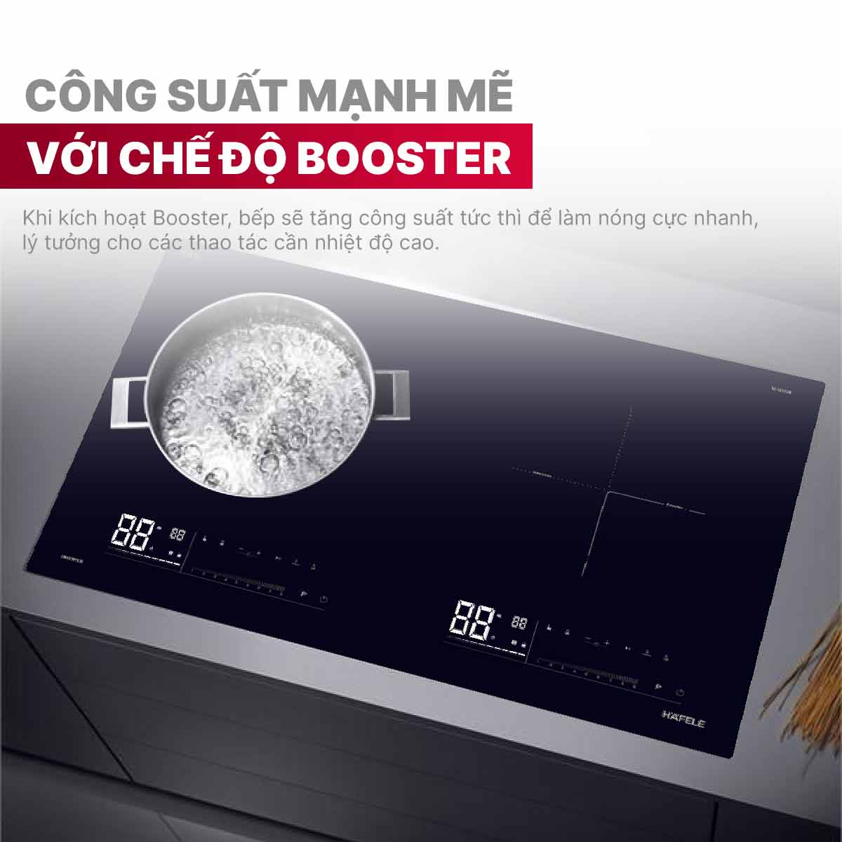 Bếp từ đôi Hafele HC-I7323B 536.61.886