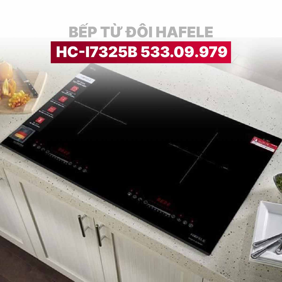 Bếp từ đôi Hafele HC-I7325B 533.09.979