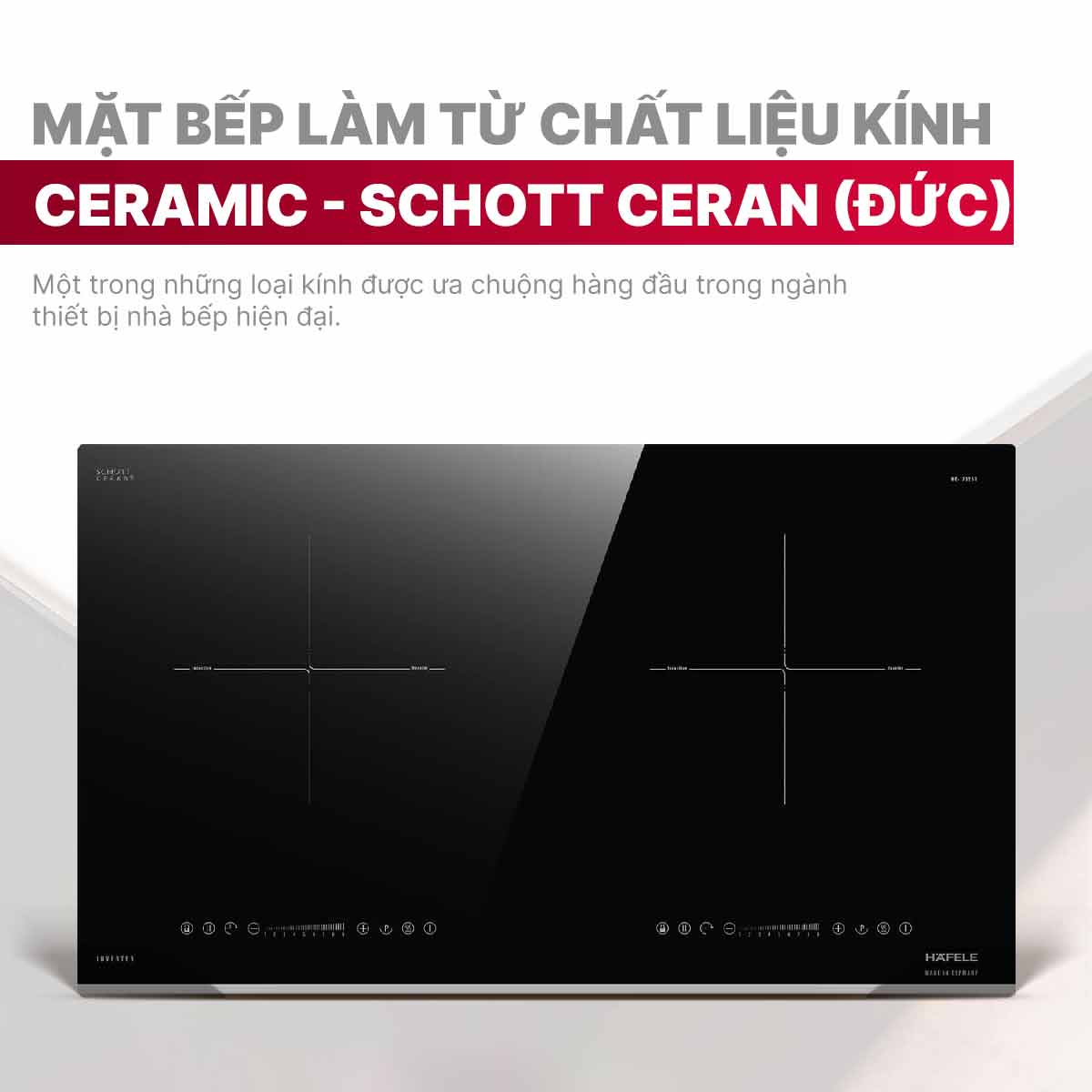 Bếp từ đôi Hafele HC-I7325B 533.09.979