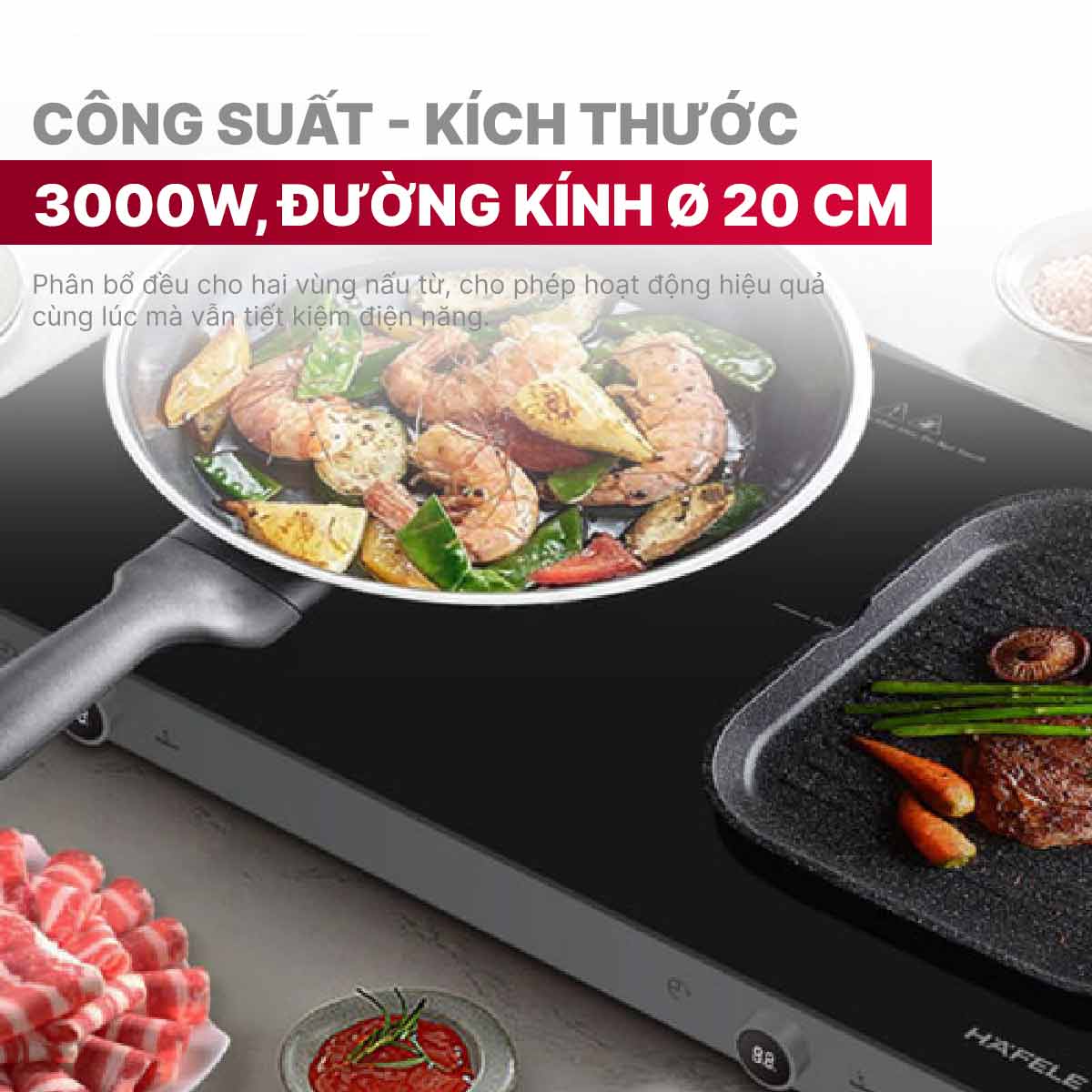 Bếp từ đôi Hafele HS-I5521FG 536.66.850
