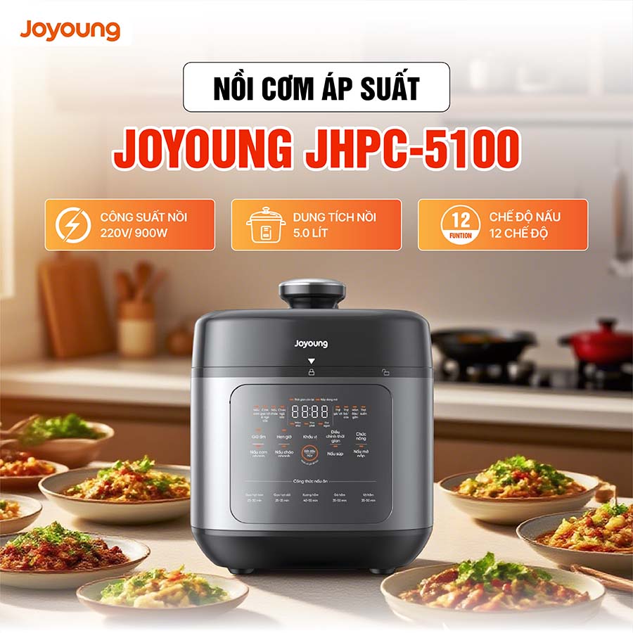 Nồi cơm áp suất Joyoung JHPC-5100