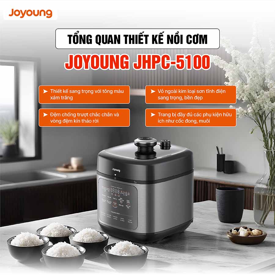 Nồi cơm áp suất Joyoung JHPC-5100