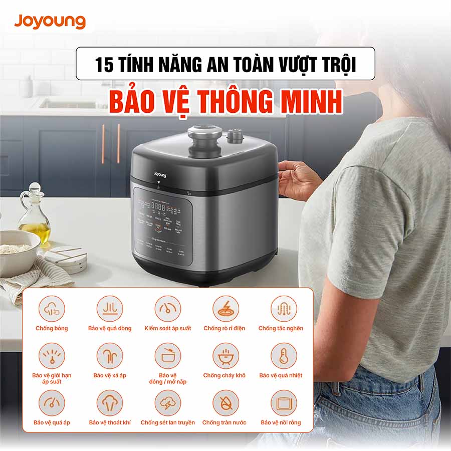 Nồi cơm áp suất Joyoung JHPC-5100