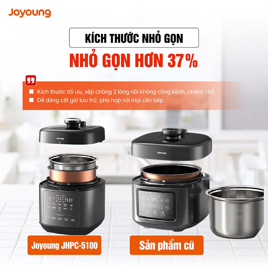 Nồi cơm áp suất Joyoung JHPC-5100