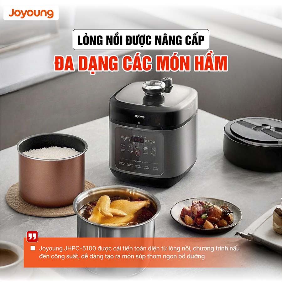 Nồi cơm áp suất Joyoung JHPC-5100