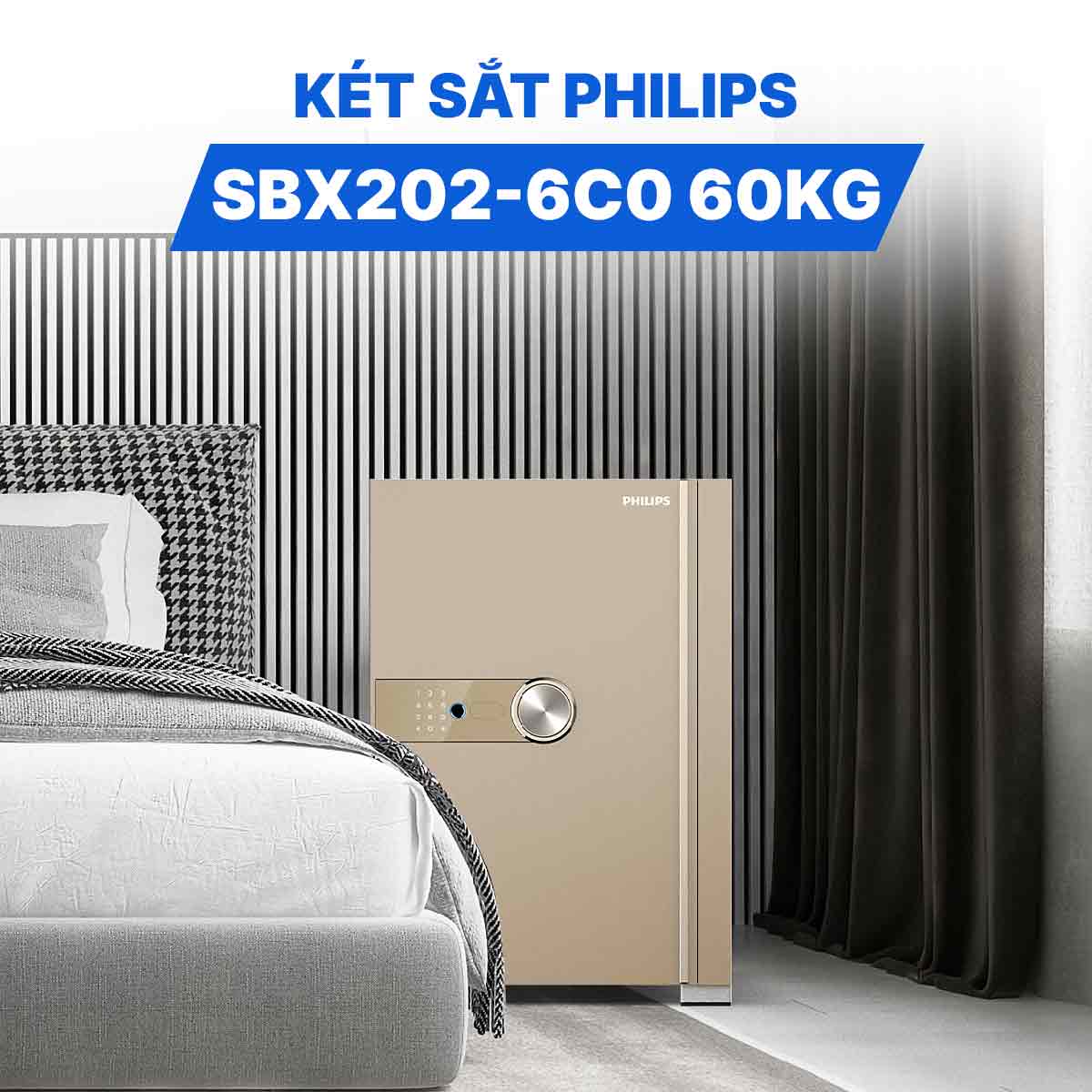 Két sắt Philips SBX202-6C0 60kg