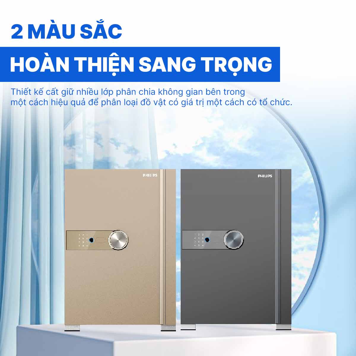 Két sắt Philips SBX202-6C0 60kg
