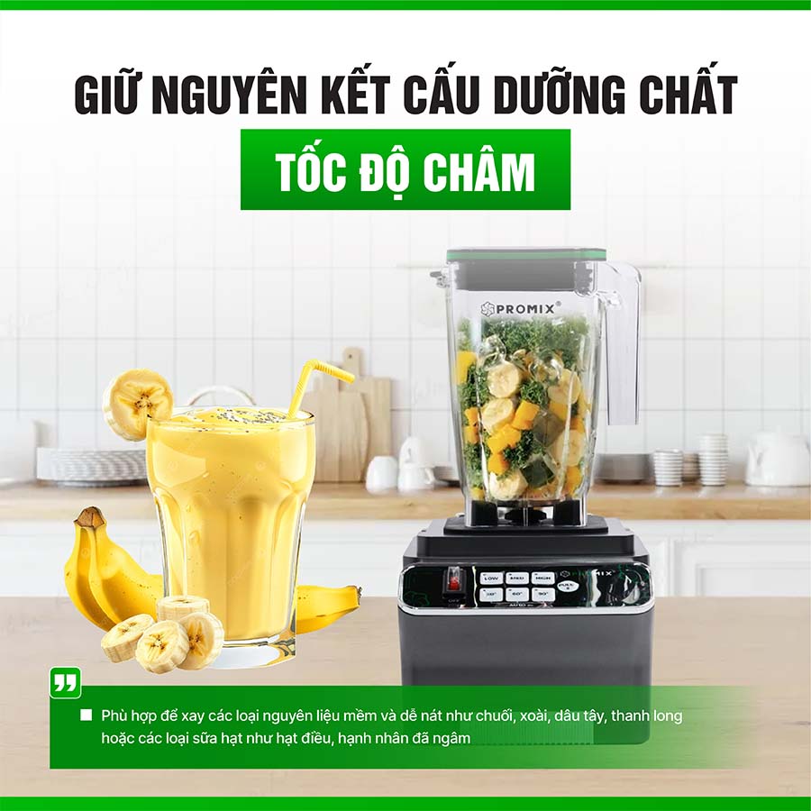 Máy xay sinh tố công nghiệp Promix PM-912B model mới nhất 2025