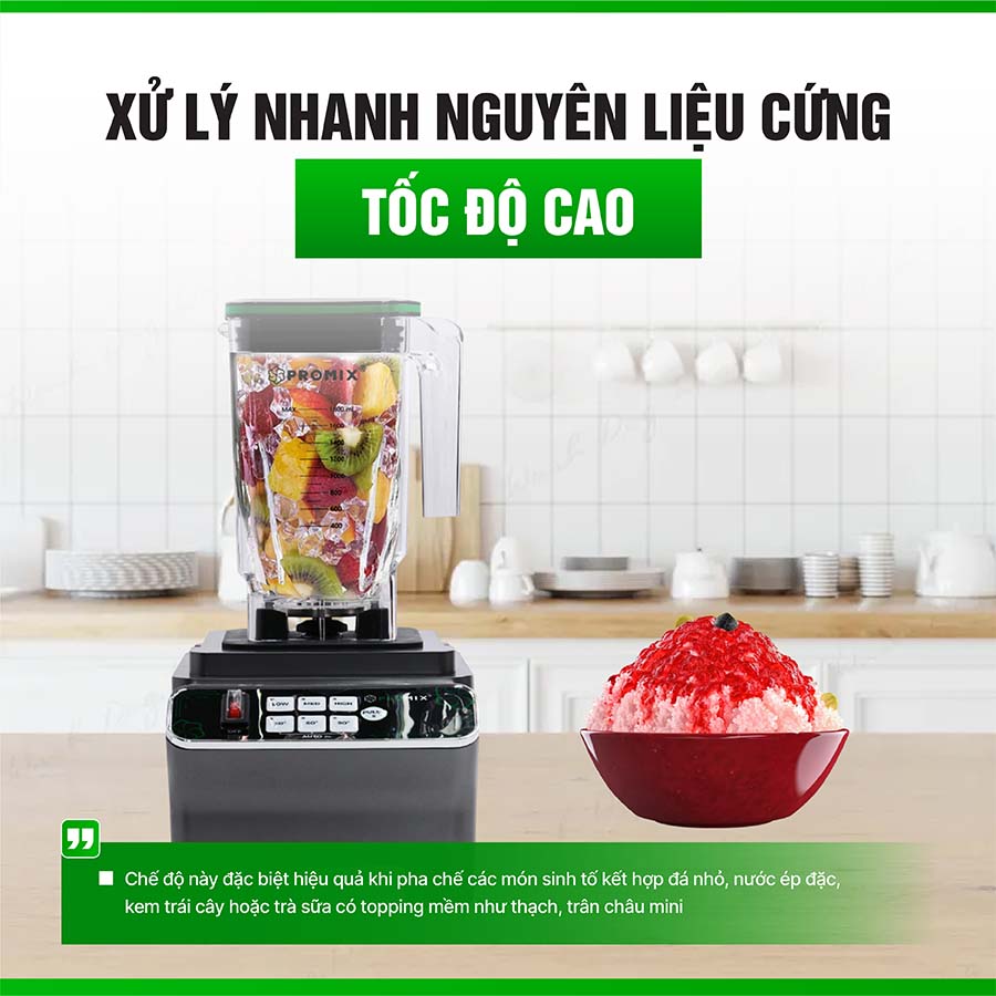 Máy xay sinh tố công nghiệp Promix PM-912B model mới nhất 2025