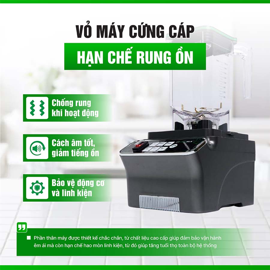 Máy xay sinh tố công nghiệp Promix PM-912B model mới nhất 2025