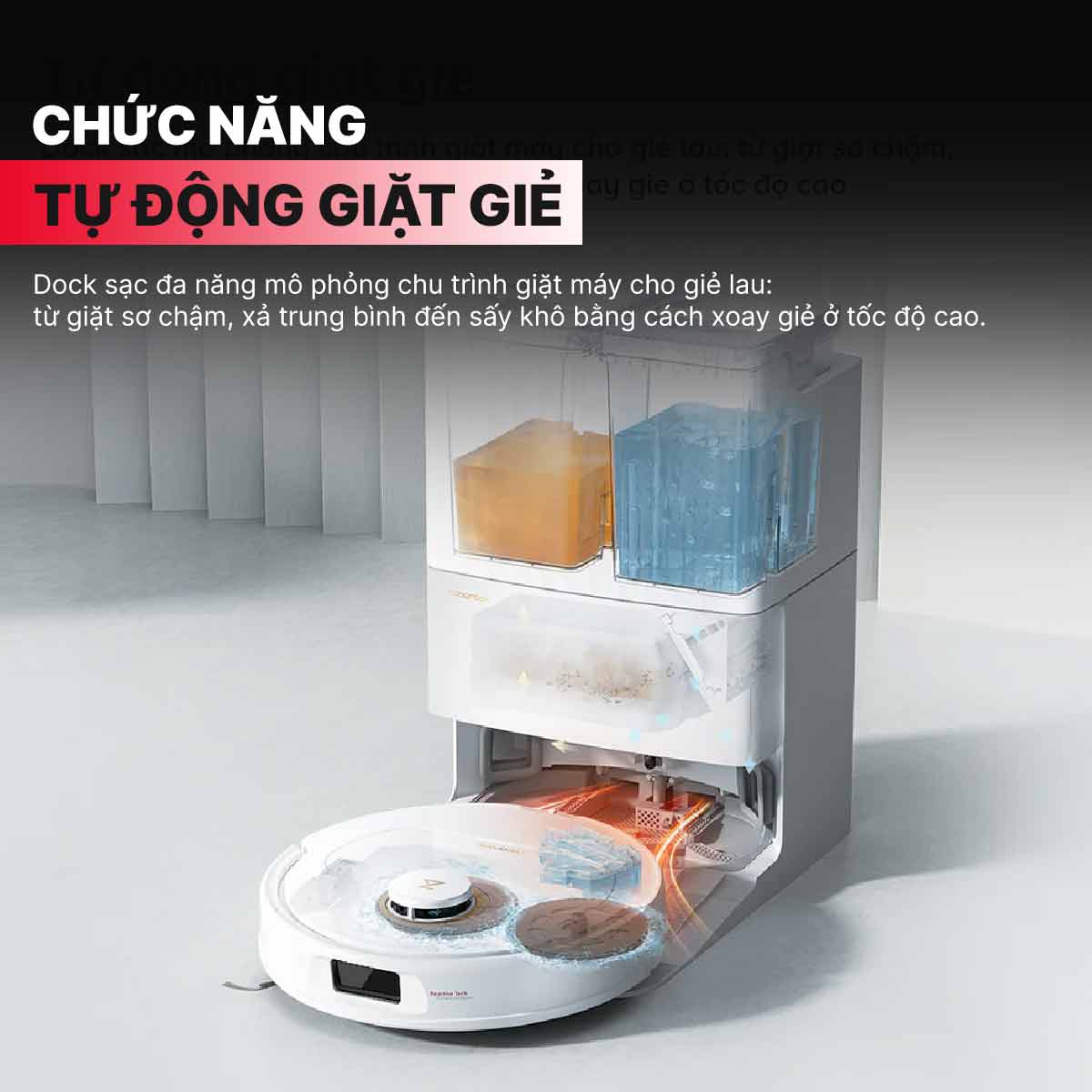 Robot hút bụi lau nhà Roborock Q Revo 5AE