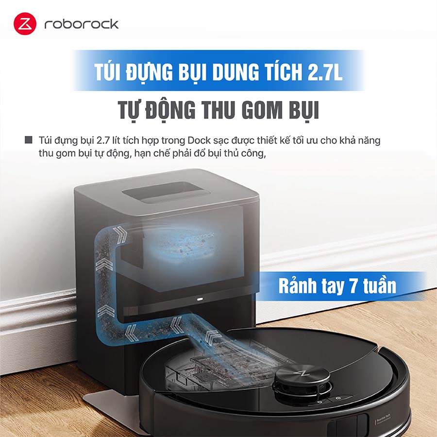Robot hút bụi lau nhà Roborock Q10PF plus