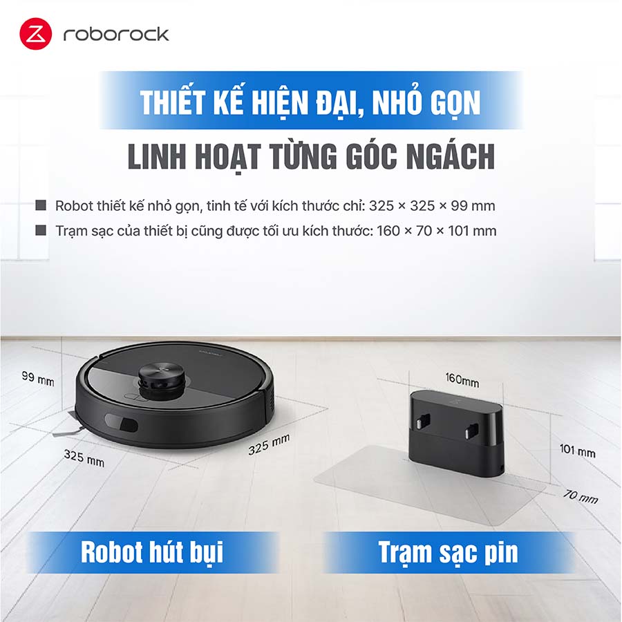 Robot hút bụi lau nhà Roborock Q7TF