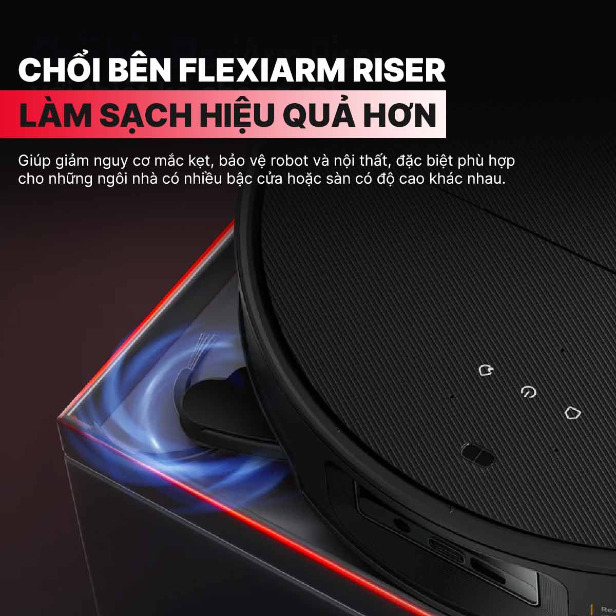 Robot hút bụi lau nhà Roborock Saros 10
