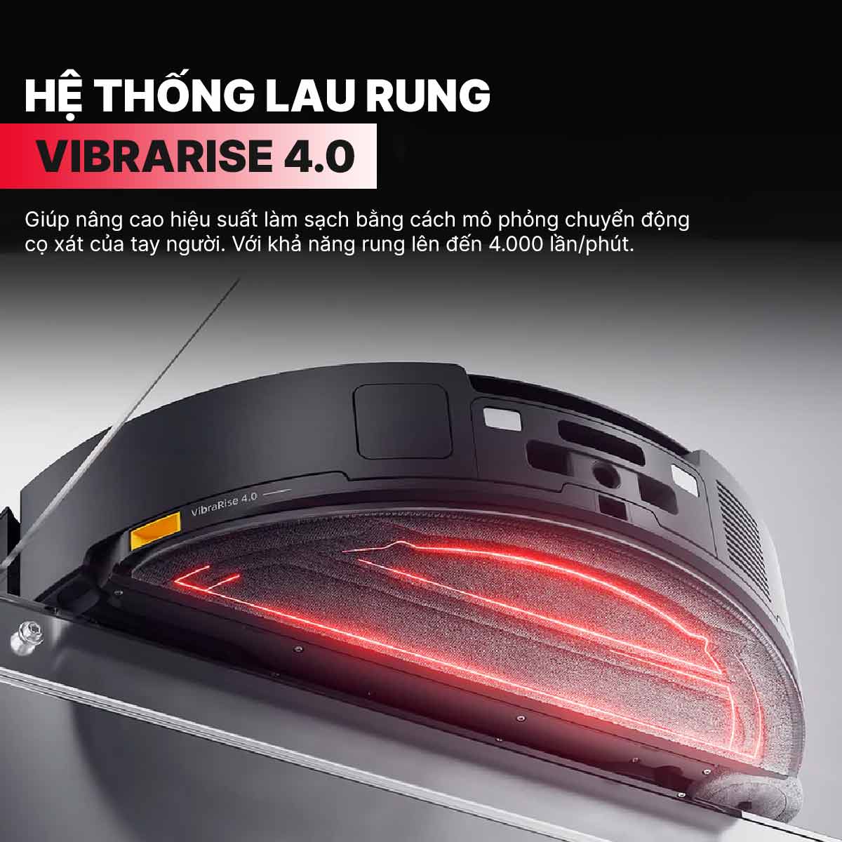 Robot hút bụi lau nhà Roborock Saros 10
