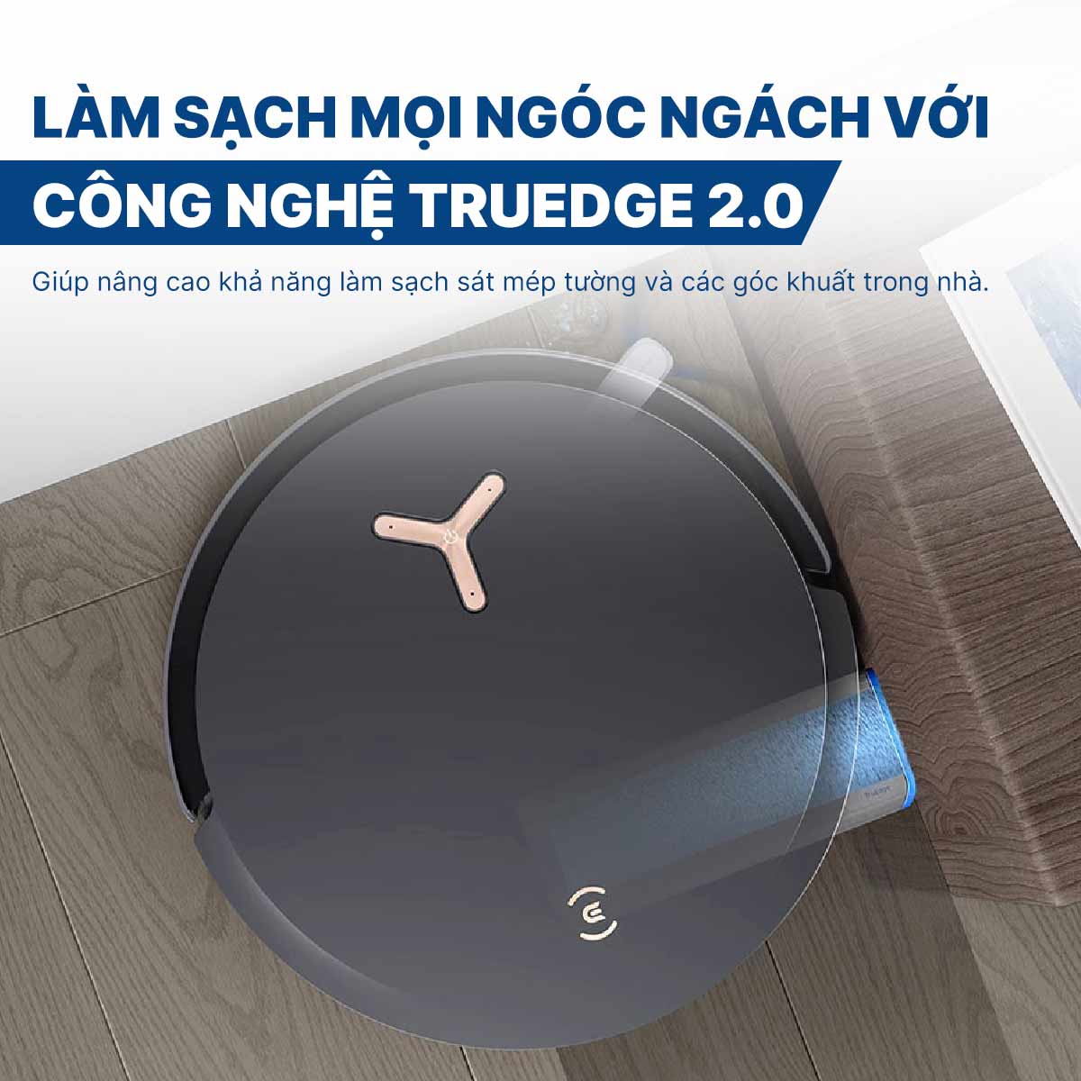 Robot hút bụi lau nhà Ecovacs Deebot X8 Pro Omni 2025