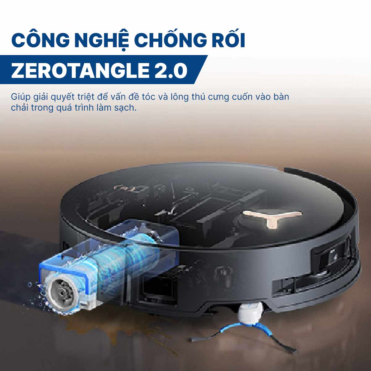 Robot hút bụi lau nhà Ecovacs Deebot X8 Pro Omni 2025