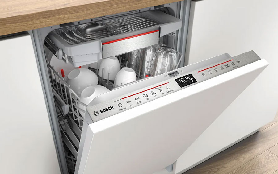Ưu điểm của máy rửa bát âm tủ toàn phần