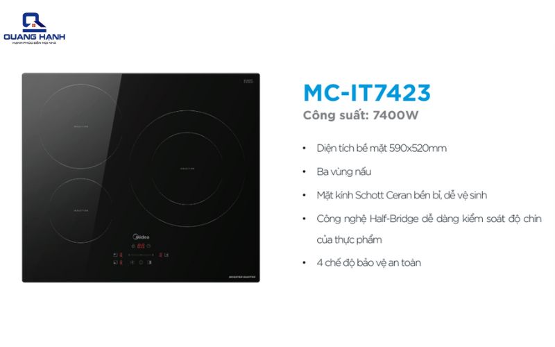 bếp từ 3 bếp là gì