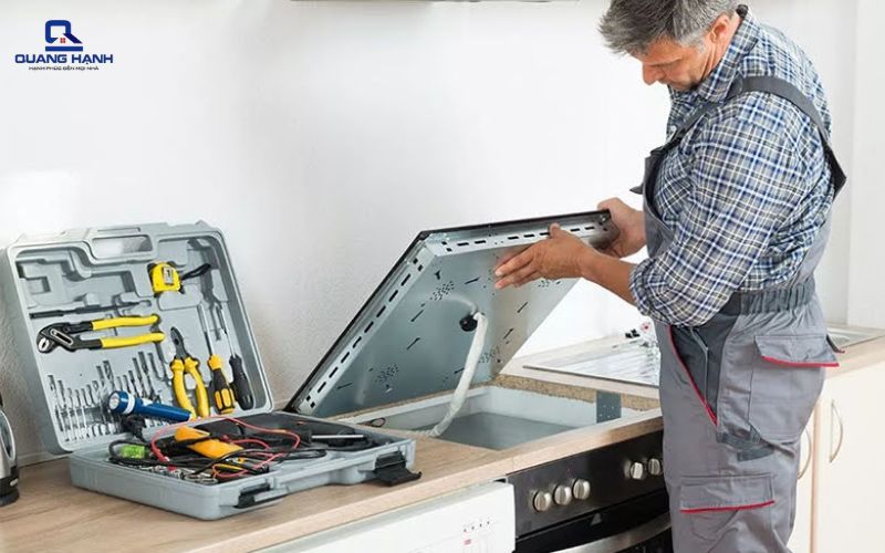 Bếp từ bị liệt cảm úng