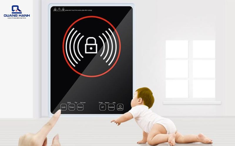  bếp từ bị lock (khóa) 1