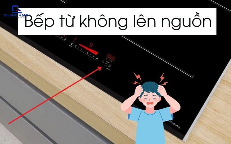 bếp từ không lên nguồn