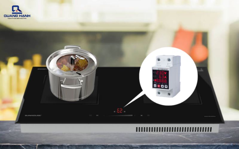 Bếp từ lỗi điện áp cao