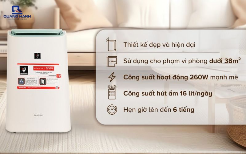 Các hãng máy hút ẩm