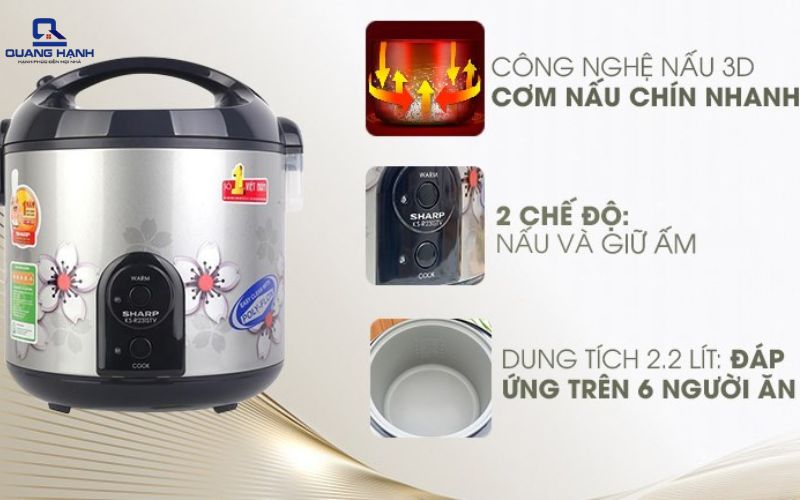 chế độ nấu 3d