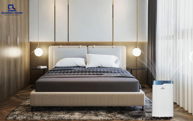 Có nên để máy hút ẩm trong phòng ngủ