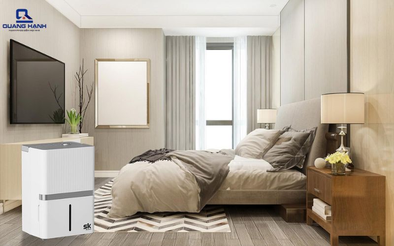 Có nên để máy hút ẩm trong phòng ngủ
