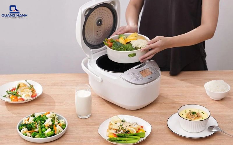 công nghệ nấu nồi cơm điện 