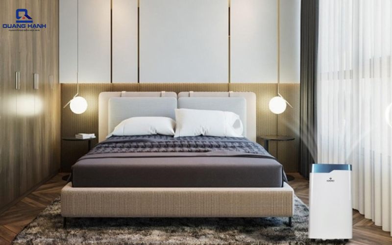 công xuất tiêu thụ điện của máy hút ẩm