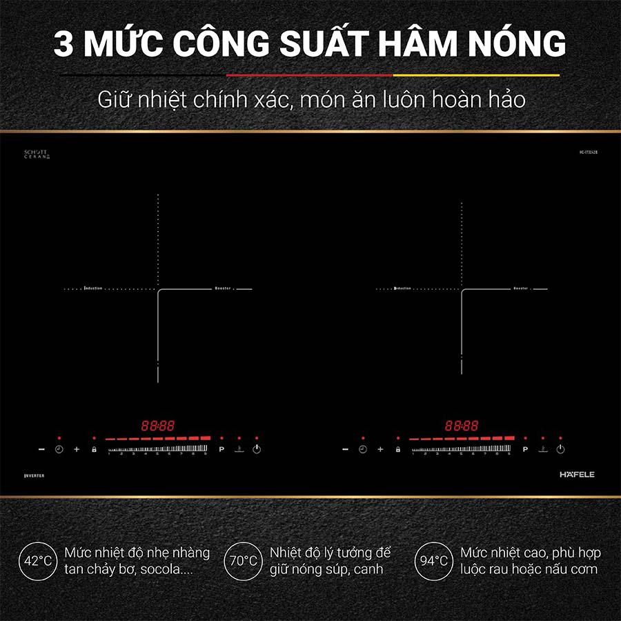 Bếp từ đôi Hafele HC-I73242B (536.61.857) QH245616 8