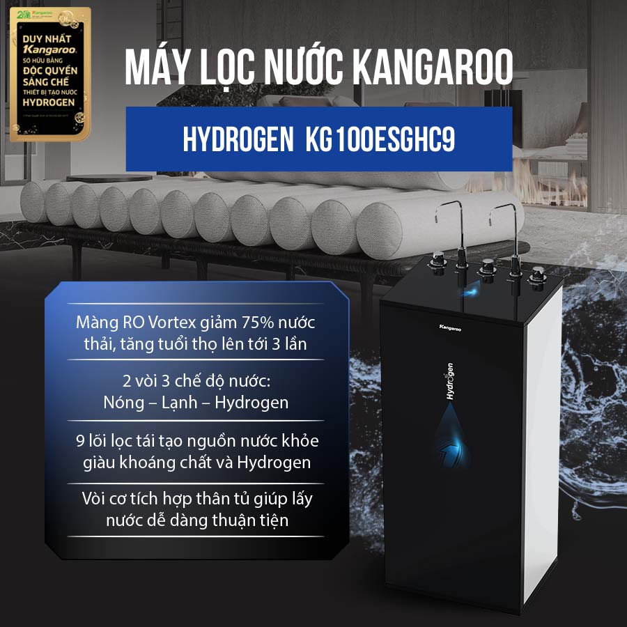 Máy lọc nước Kangaroo Hydrogen KG100ESGHC9 QH246202 1