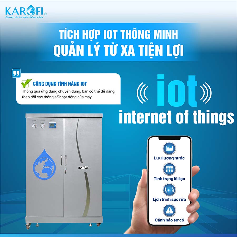 Máy lọc nước tổng đầu nguồn Karofi KTF-662 Plus