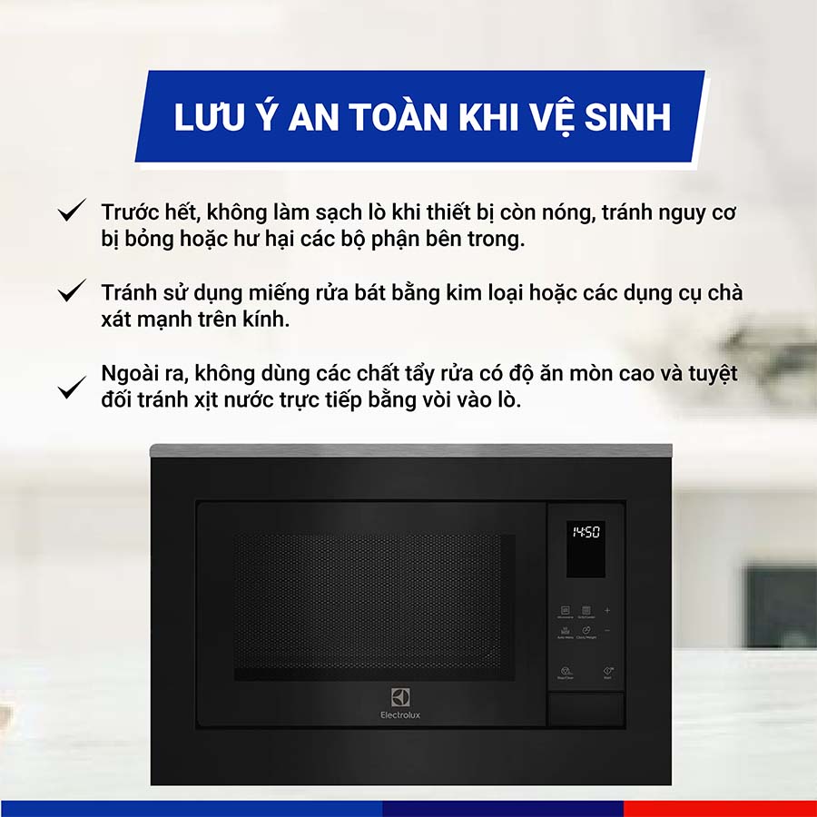Lò vi sóng có nướng Electrolux EMSB25XG