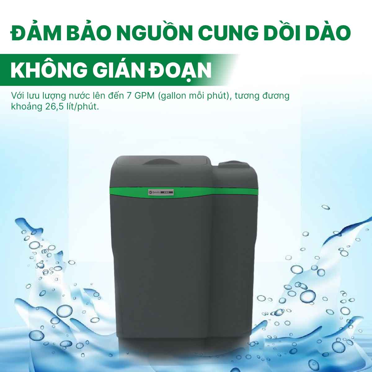 Hệ thống lọc nước đầu nguồn A.O Smith AOW-S400 LUX