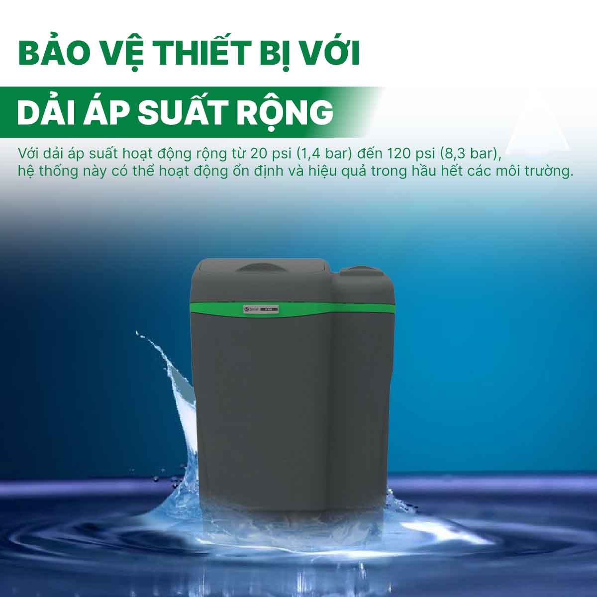 Hệ thống lọc nước đầu nguồn A.O Smith AOW-S400 LUX
