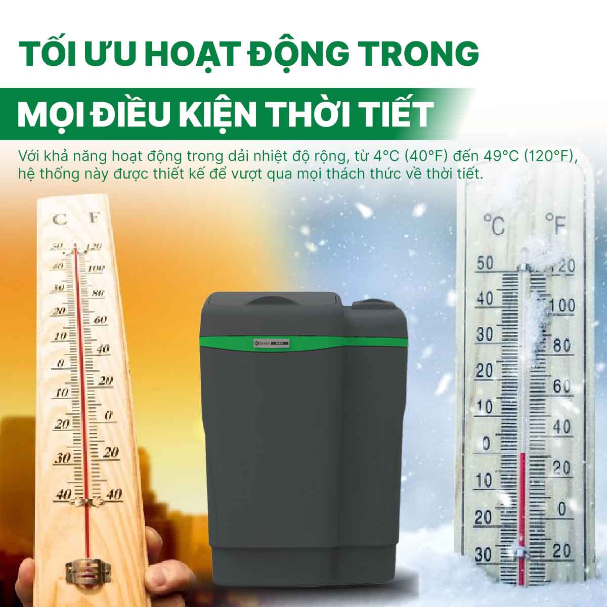 Hệ thống lọc nước đầu nguồn A.O Smith AOW-S400 LUX