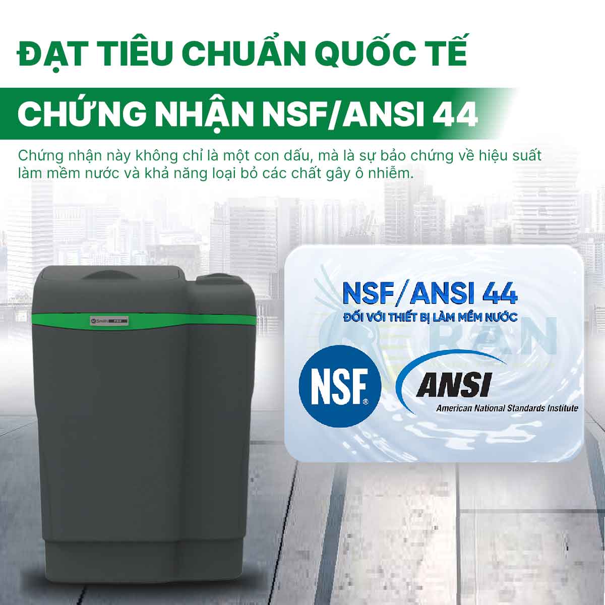 Hệ thống lọc nước đầu nguồn A.O Smith AOW-S400 LUX
