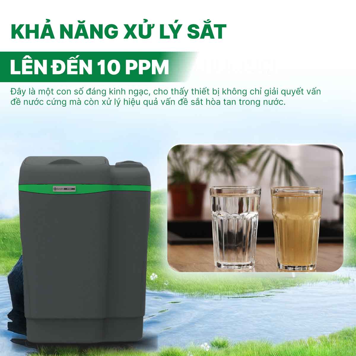 Hệ thống lọc nước đầu nguồn A.O Smith AOW-S400 LUX