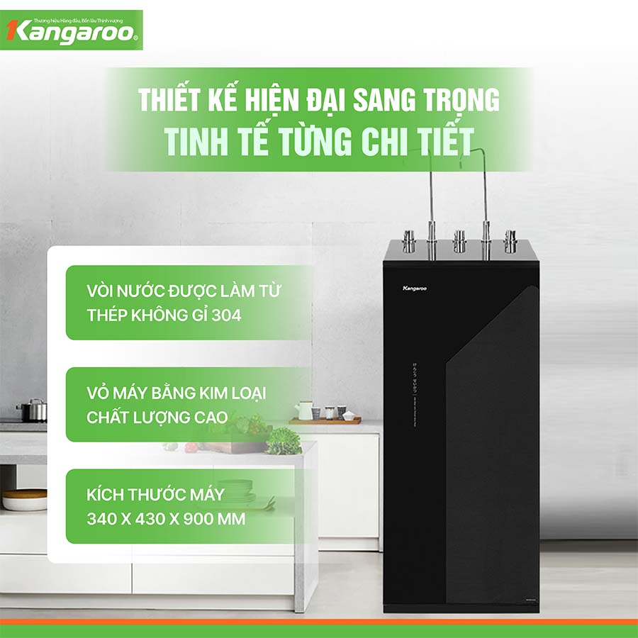 Máy lọc nước nóng lạnh Kangaroo KG10A17